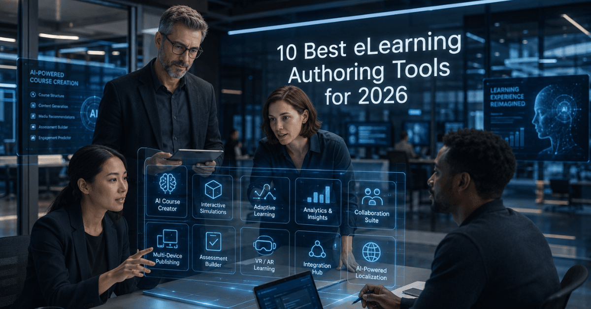 10 Best eLearning Authoring Tools for 2026