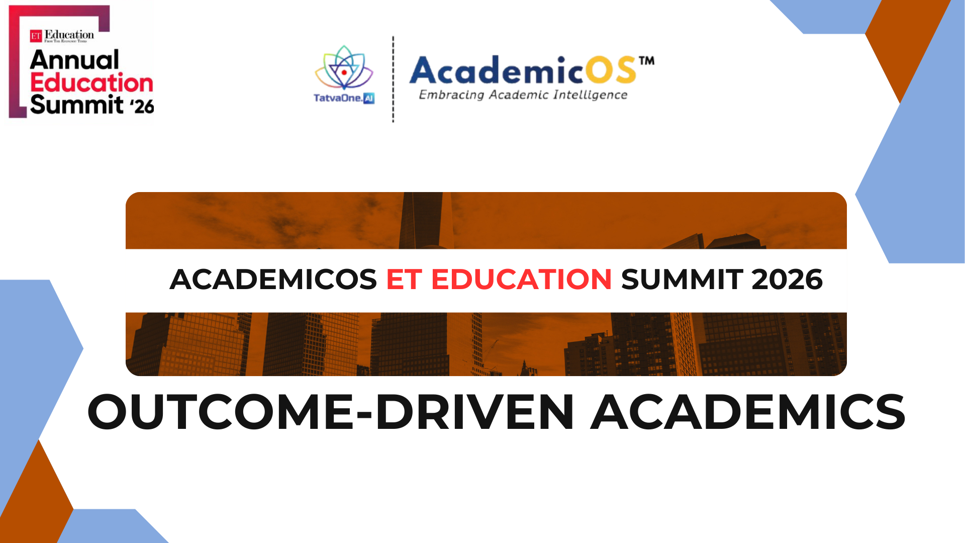 AcademicOS ET Education Summit 2026